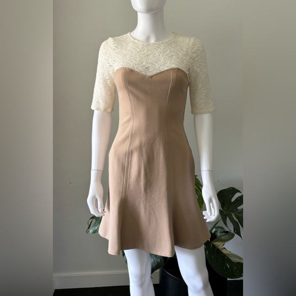 Mackage Dress Tricot Beige/Cream - Picture 1 of 8
